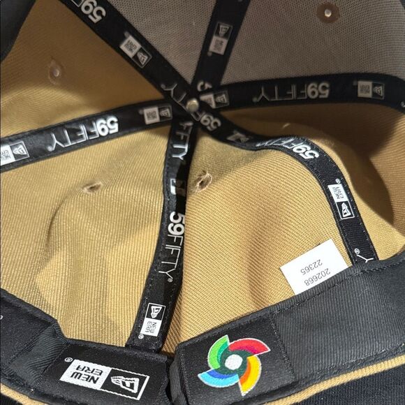 Dominican Republic 2023 Khaki and Royal Baseball 59Fifty 7 5/8 - Picture 5 of 9